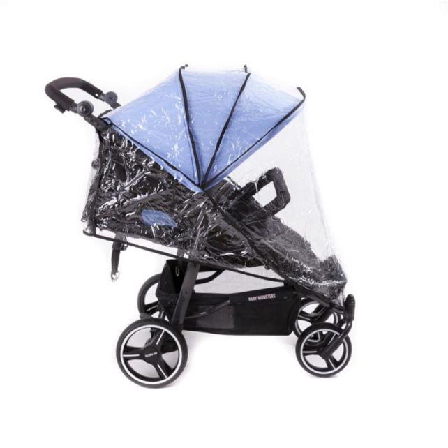 Chassis Poussette Double Baby Monsters Easy Twin 3S - Black