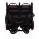 Poussette Double Baby Monsters Easy Twin 4 - Black