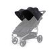 Canopy Black Poussette Double Baby Monsters Easy Twin 3S