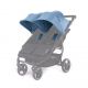 Canopy Atlantic Poussette Double Baby Monsters Easy Twin 3S