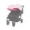 Canopy Dolly Pink Poussette Double Baby Monsters Easy Twin 3S