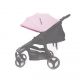 Canopy Dolly Pink Poussette Double Baby Monsters Easy Twin 3S