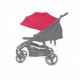 Canopy Bordeaux Poussette Double Baby Monsters Easy Twin 3S