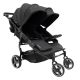 Poussette Double Baby Monsters Easy Twin 3 - Sideral Black