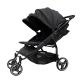 Poussette Double Baby Monsters Easy Twin 3 - Sideral Black