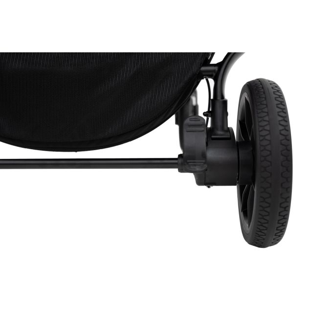 Poussette Double Baby Monsters Easy Twin 3 - Sideral Black