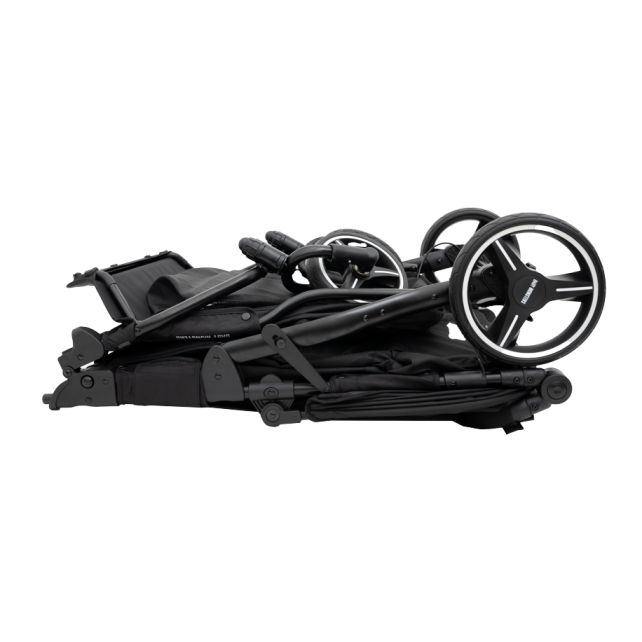 Poussette Double Baby Monsters Easy Twin 3 - Sideral Black