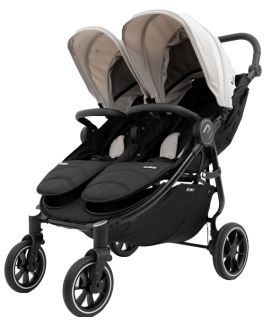 Poussette Double Baby Monsters Easy Twin 4 - Stone