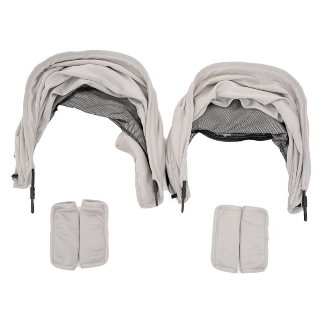 Poussette Double Baby Monsters Easy Twin 4 - Stone