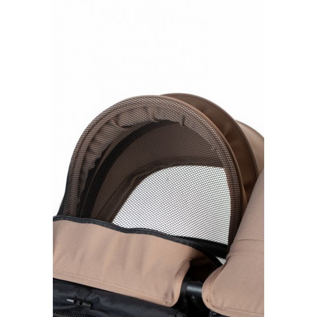 Poussette Double Baby Monsters Easy Twin 4 - Taupe