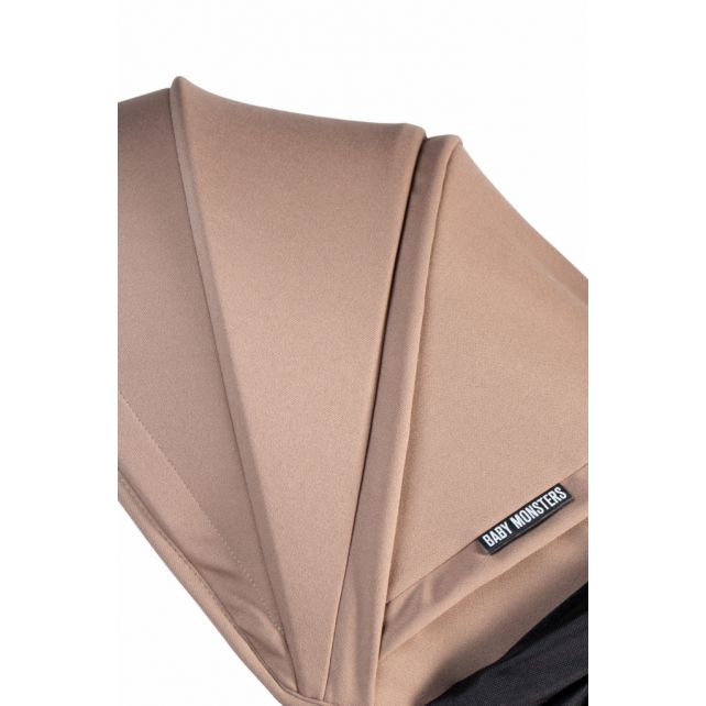 Poussette Double Baby Monsters Easy Twin 4 - Taupe