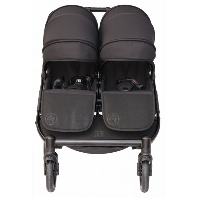 Poussette Double Baby Monsters Easy Twin 5 - Black