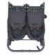 Poussette Double Baby Monsters Easy Twin 5 - Black