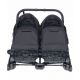 Poussette Double Baby Monsters Easy Twin 5 - Black