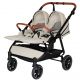 Poussette Double Baby Monsters Easy Twin 5 - Stone