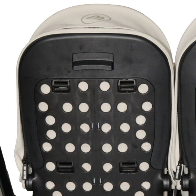 Poussette Double Baby Monsters Easy Twin 5 - Stone