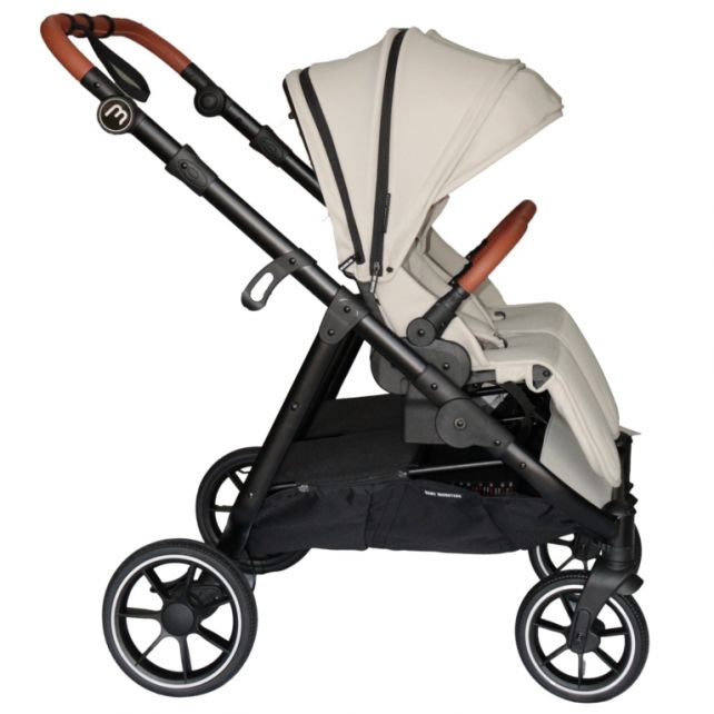 Poussette Double Baby Monsters Easy Twin 5 - Stone