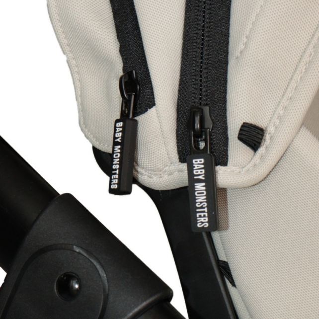 Poussette Double Baby Monsters Easy Twin 5 - Stone