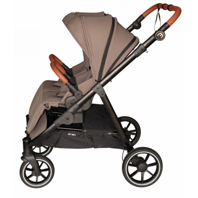 Poussette Double Baby Monsters Easy Twin 5 - Grown Brown