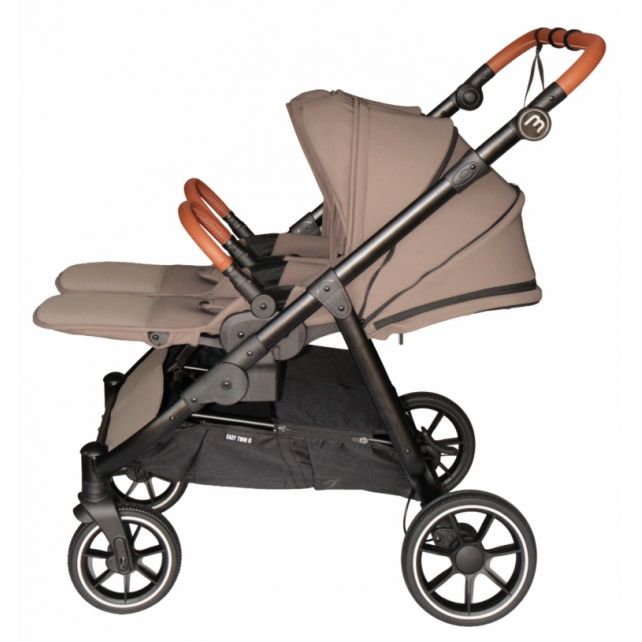 Poussette Double Baby Monsters Easy Twin 5 - Grown Brown