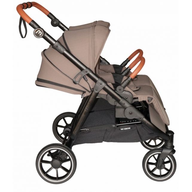 Poussette Double Baby Monsters Easy Twin 5 - Grown Brown