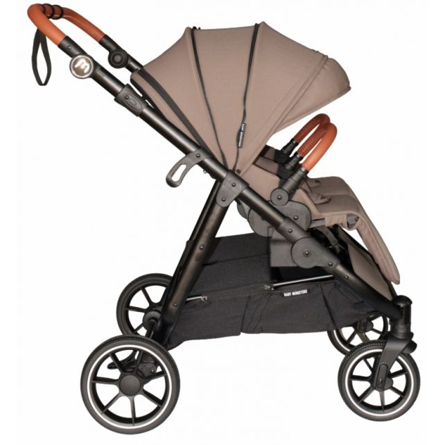 Poussette Double Baby Monsters Easy Twin 5 - Grown Brown