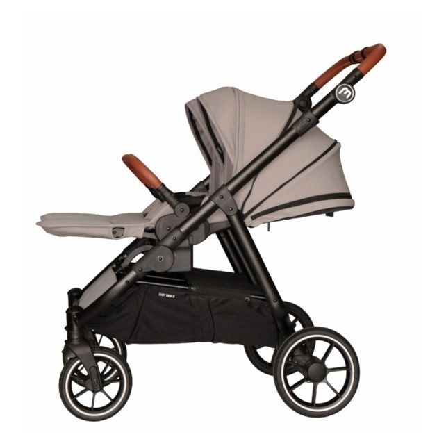 Poussette Double Baby Monsters Easy Twin 5 - River Grey