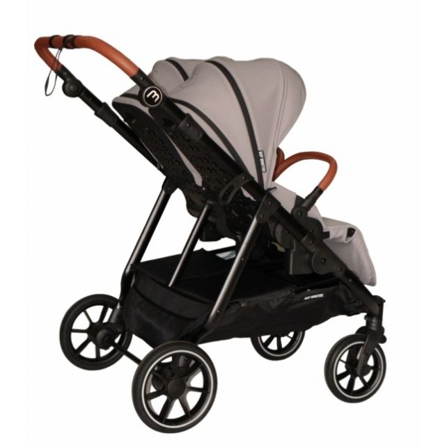 Poussette Double Baby Monsters Easy Twin 5 - River Grey