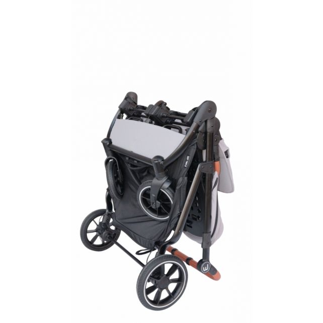 Poussette Double Baby Monsters Easy Twin 5 - River Grey