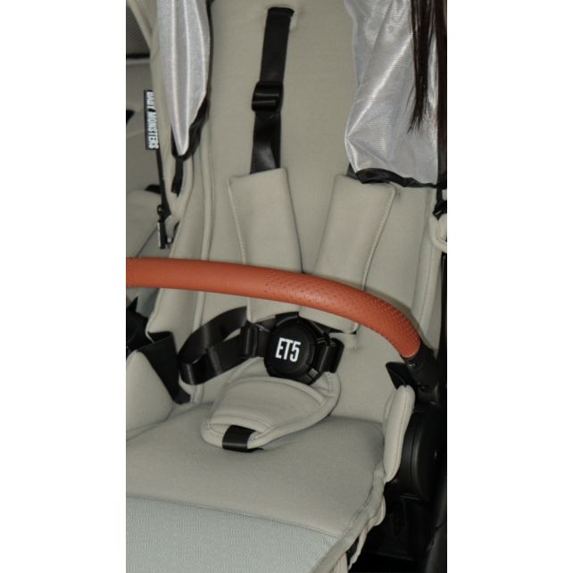 Poussette Double Baby Monsters Easy Twin 5 - Ground Green