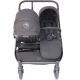 Poussette Double Baby Monsters Easy Twin 5 - Black