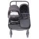 Poussette Double Baby Monsters Easy Twin 5 - Black