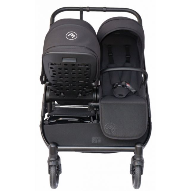 Poussette Double Baby Monsters Easy Twin 5 - Black