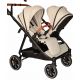 Poussette Double Baby Monsters Easy Twin 5 - Stone