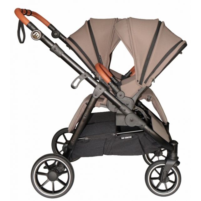 Poussette Double Baby Monsters Easy Twin 5 - Brown