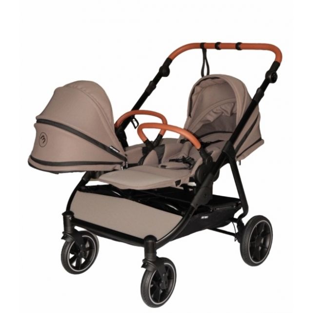 Poussette Double Baby Monsters Easy Twin 5 - Brown