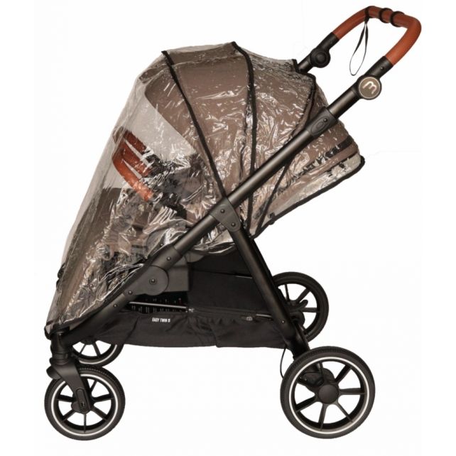 Poussette Double Baby Monsters Easy Twin 5 - Stone