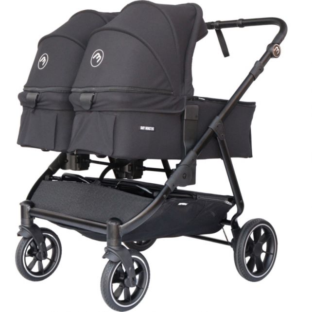 Nacelle rigide Baby Monsters Easy Twin 5 - Black
