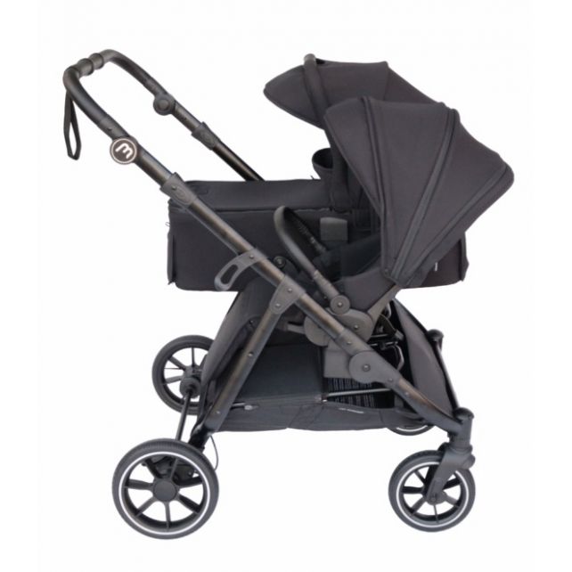 Nacelle rigide Baby Monsters Easy Twin 5 - Black