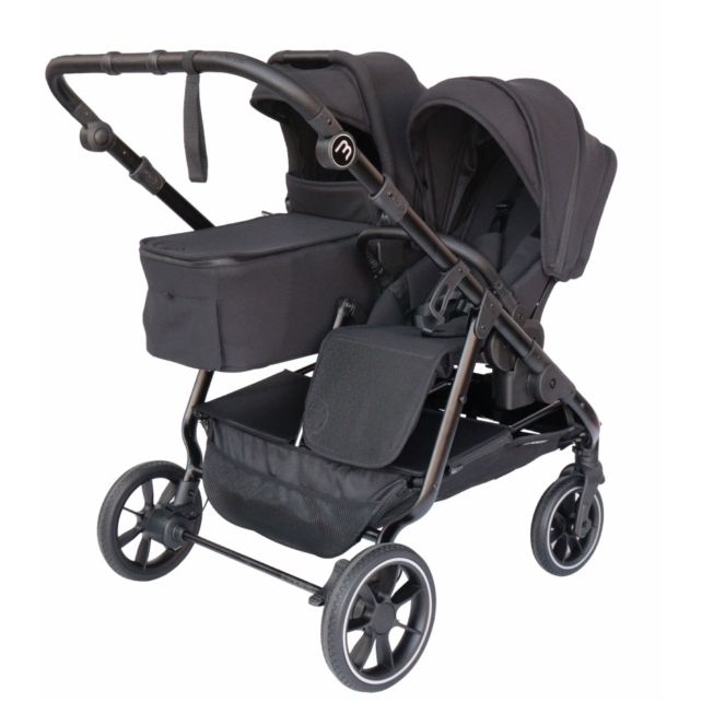 Nacelle rigide Baby Monsters Easy Twin 5 - Black
