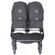 Nacelle rigide Baby Monsters Easy Twin 5 - Black
