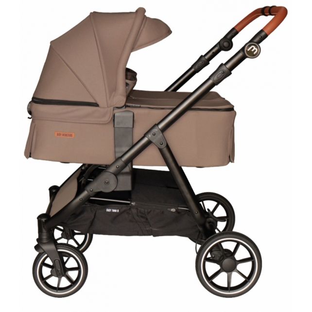 Nacelle rigide Baby Monsters Easy Twin 5 - Brown