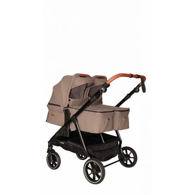 Nacelle rigide Baby Monsters Easy Twin 5 - Brown