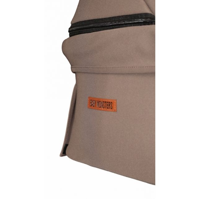 Nacelle rigide Baby Monsters Easy Twin 5 - Brown