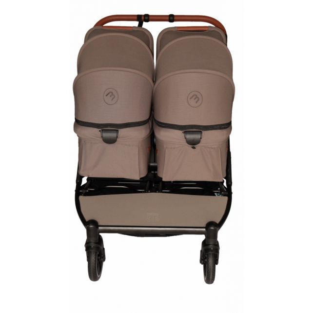 Nacelle rigide Baby Monsters Easy Twin 5 - Brown