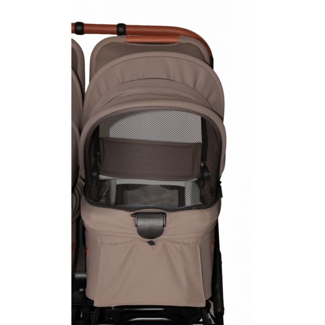 Nacelle rigide Baby Monsters Easy Twin 5 - Brown