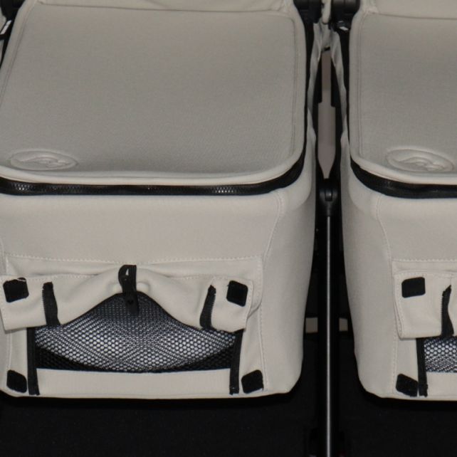 Nacelle rigide Baby Monsters Easy Twin 5 - Stone