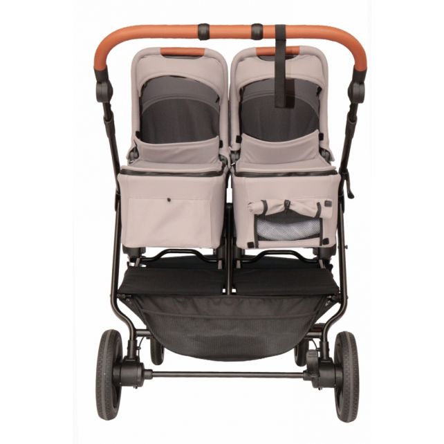 Nacelle rigide Baby Monsters Easy Twin 5 - River Grey