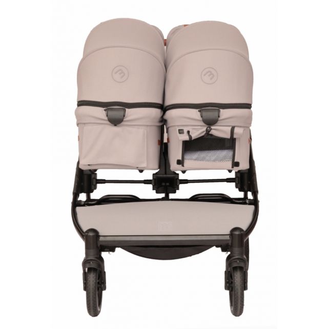 Nacelle rigide Baby Monsters Easy Twin 5 - River Grey