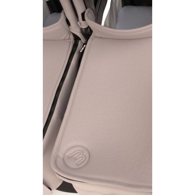 Nacelle rigide Baby Monsters Easy Twin 5 - River Grey